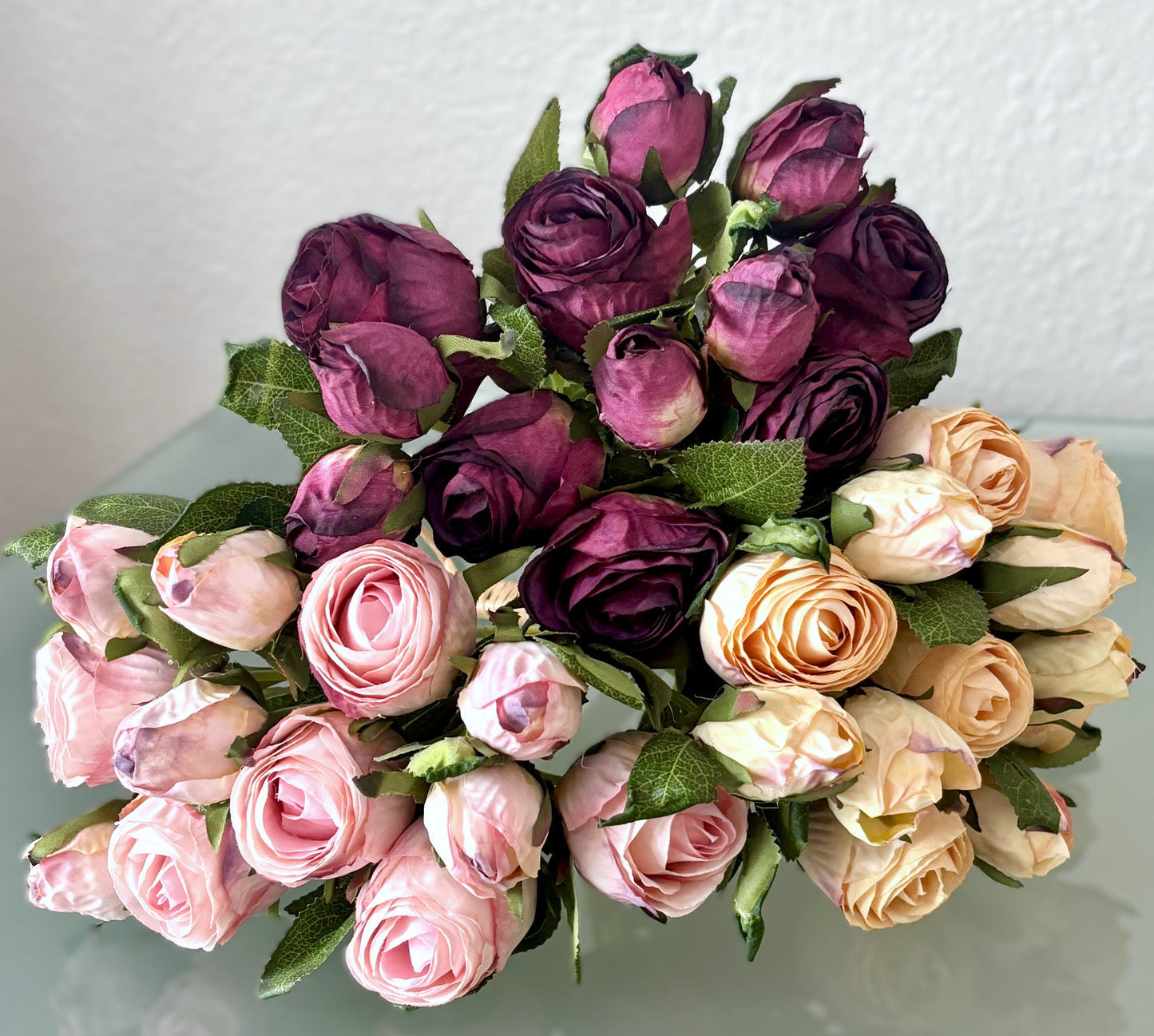 12 Head Rose Bouquet (3 colors)