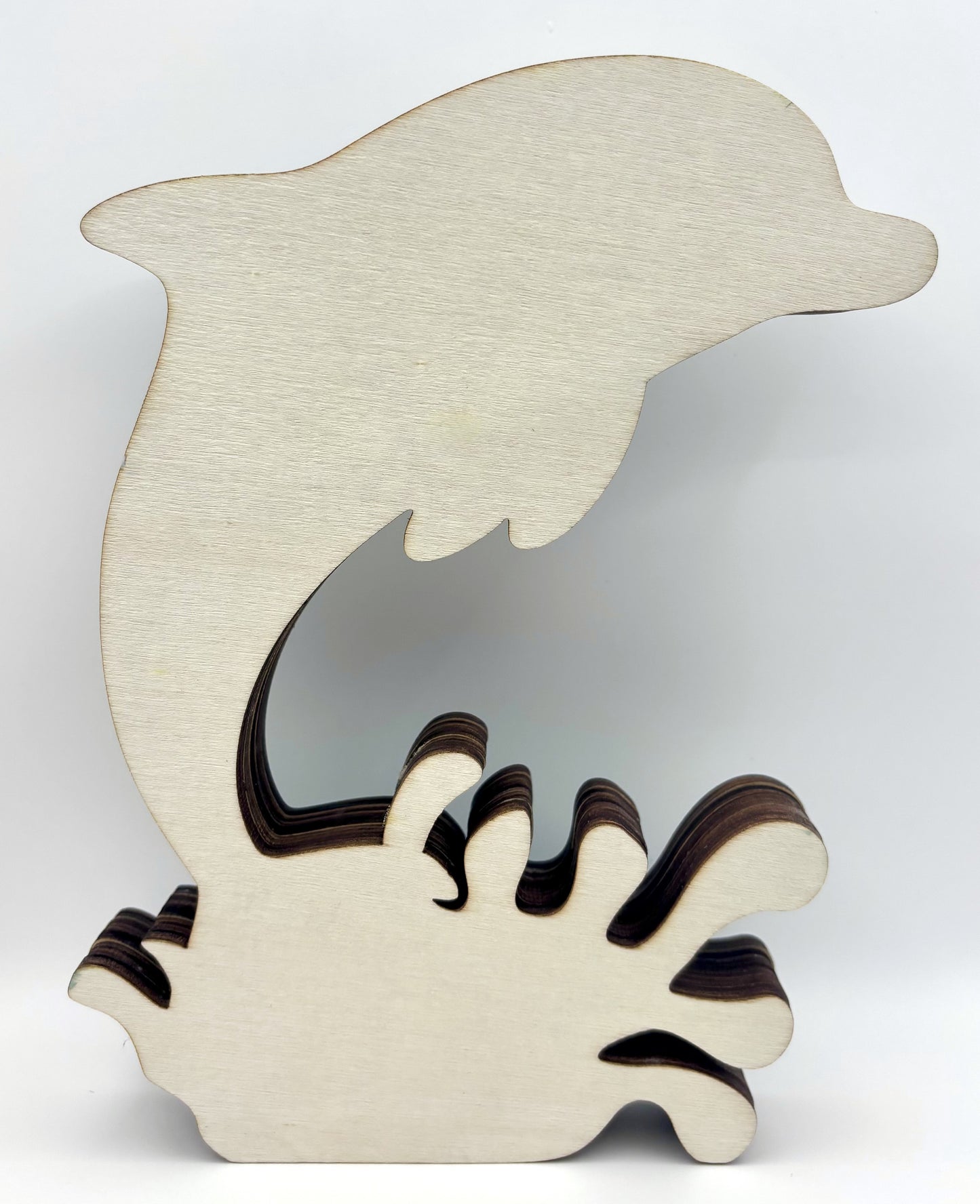 Dolphin Wood Diorama