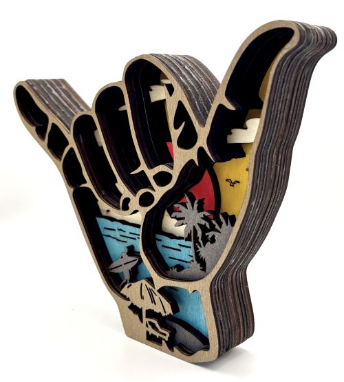 Shaka "Hang Loose" Diorama