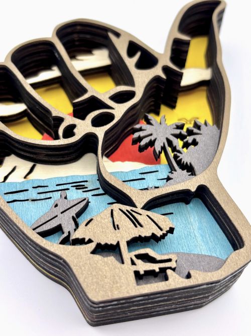 Shaka "Hang Loose" Diorama