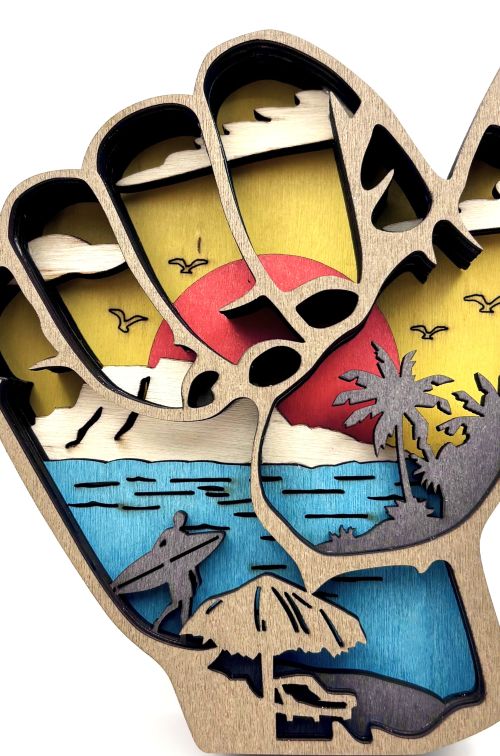 Shaka "Hang Loose" Diorama