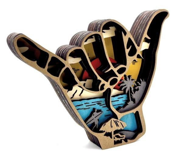 Shaka "Hang Loose" Diorama