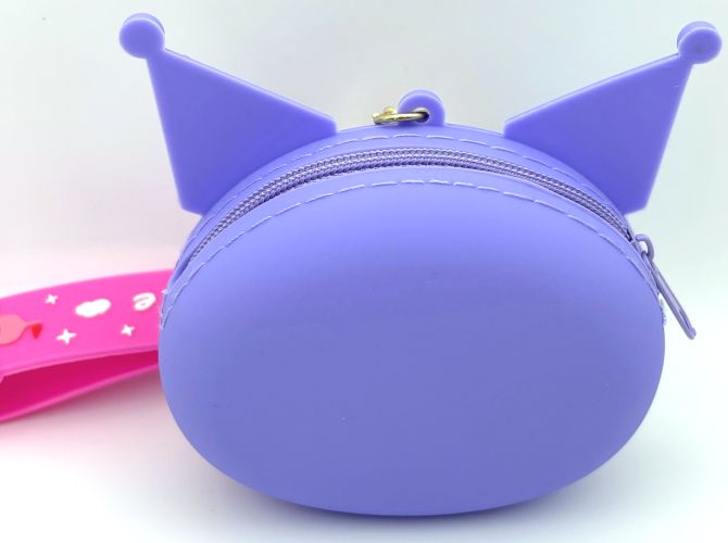 Hello Kitty & Friends Kuromi Wristlet Coin Purse/Keychain/Bag Charm