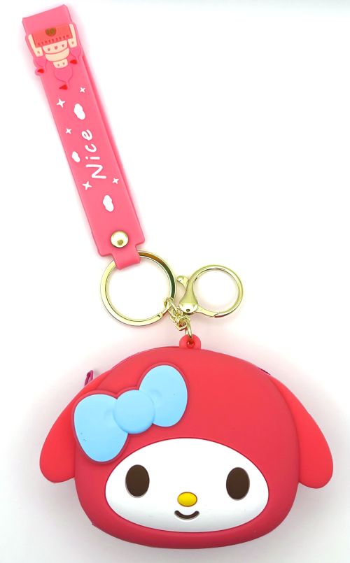 Hello Kitty & Friends Wristlet Coin Purse/Keychain/Bag Charm