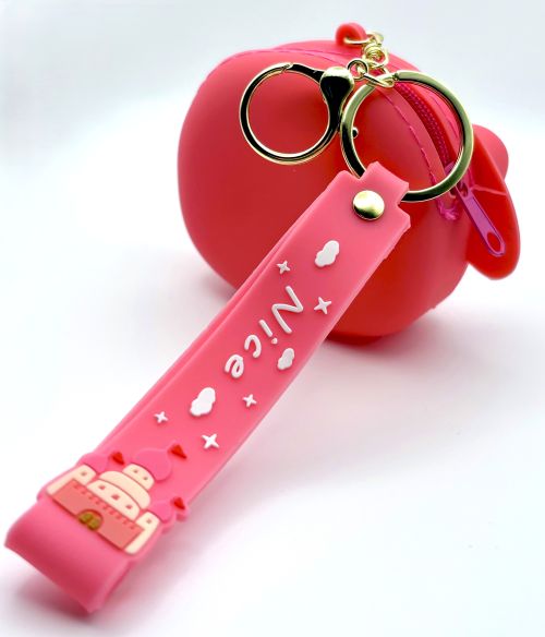 Hello Kitty & Friends Wristlet Coin Purse/Keychain/Bag Charm