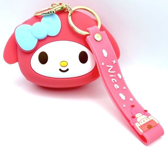 Hello Kitty & Friends Wristlet Coin Purse/Keychain/Bag Charm