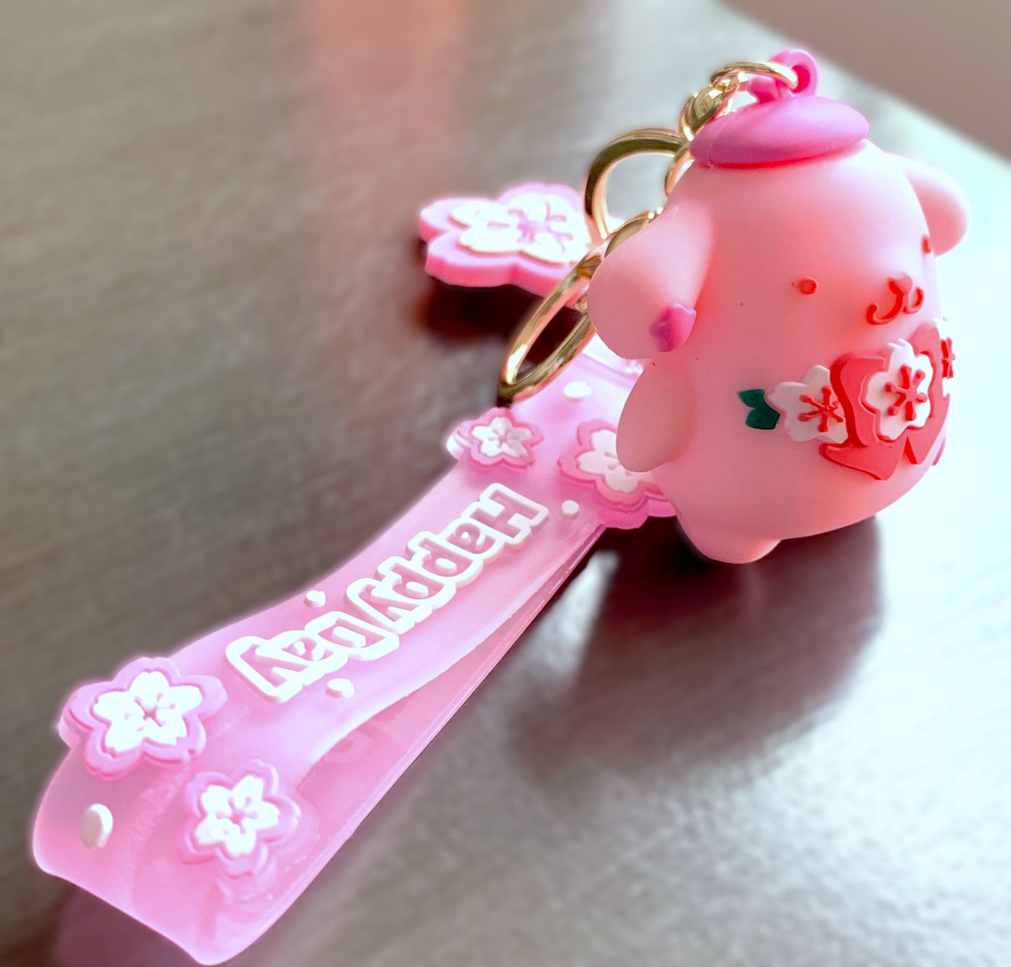 Hello Kitty & Friends 'Cherry Blossom' Figural Bag Charm/Keychain