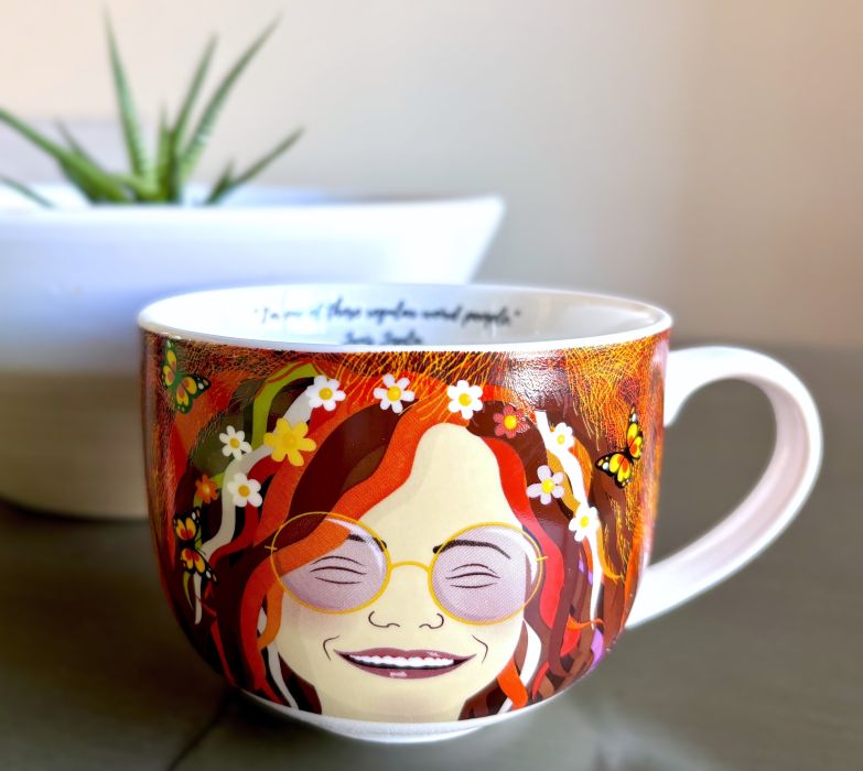 Janis Joplin Iconic Quote Mug