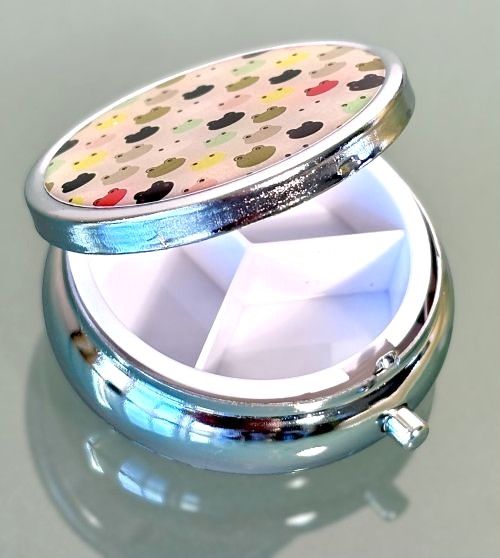 Mod Frog Head Pill Box