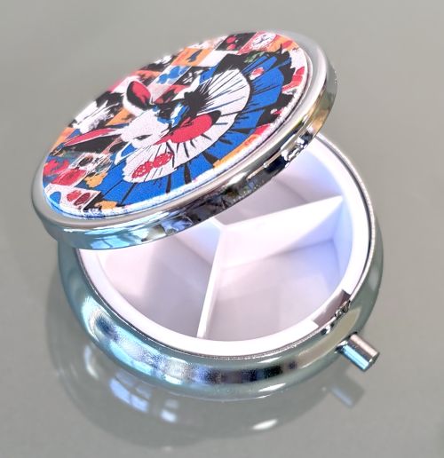 Alice's White Rabbit Pill Box