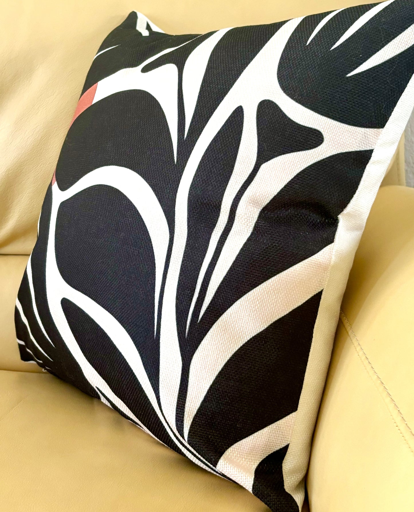 Set/2 Abstract Botanical Pillow Covers