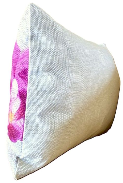 Pink Orchids Pillow Cover