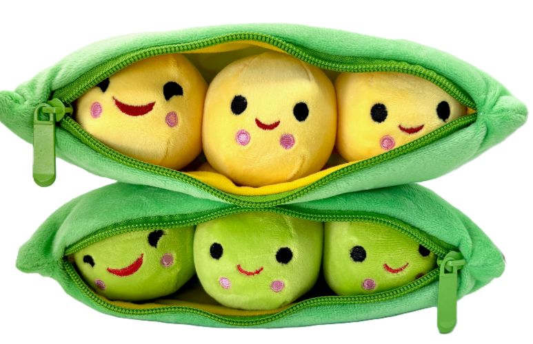 Three Peas in a Pod Plush