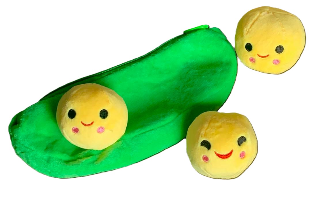 Three Peas in a Pod Plush