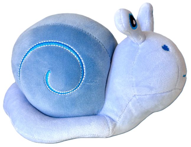 Soft n' Squishy Snail Plush (3 Colors)