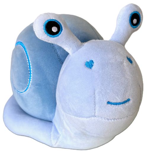 Soft n' Squishy Snail Plush (3 Colors)