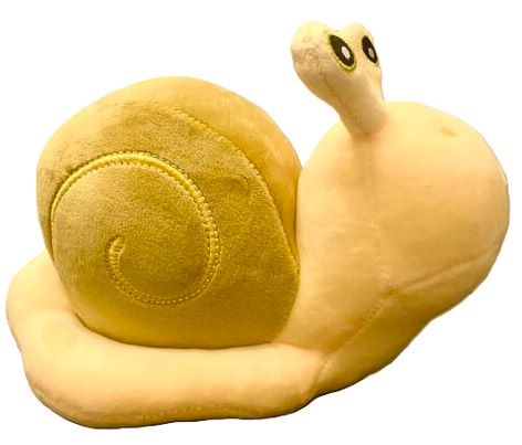 Soft n' Squishy Snail Plush (3 Colors)