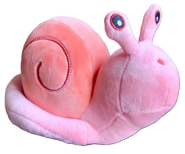 Soft n' Squishy Snail Plush (3 Colors)