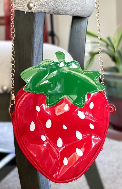 Kawaii Strawberry Crossbody Bag