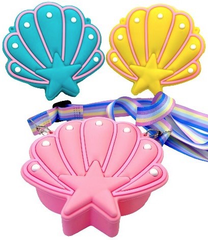Mermaid Seashell Crossbody Purse