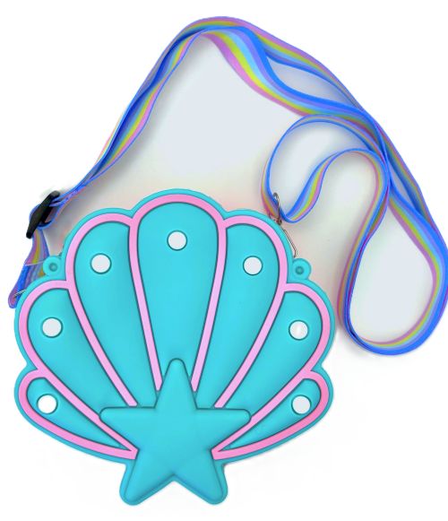 Mermaid Seashell Crossbody Purse