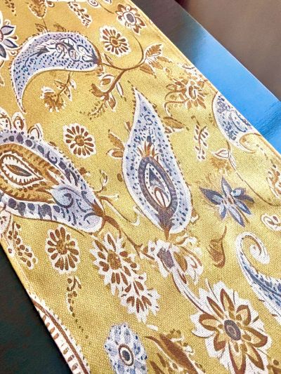 Rustic Paisley Table Runner