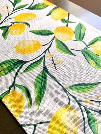Lemon Tree Table Runner