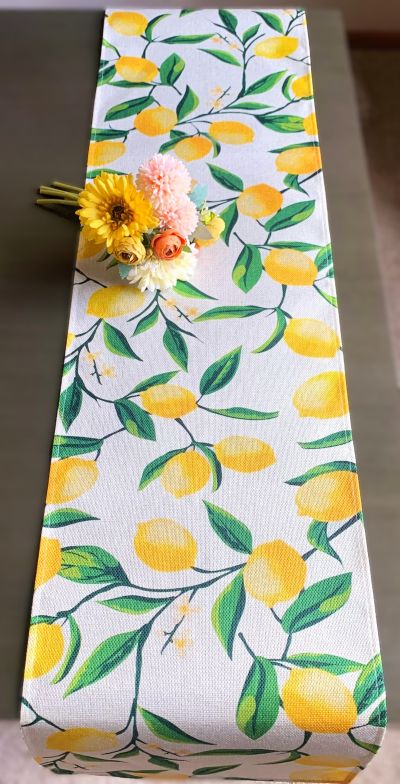Lemon Tree Table Runner