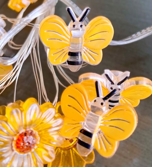 Daisies n' Bees LED Fairy Lights