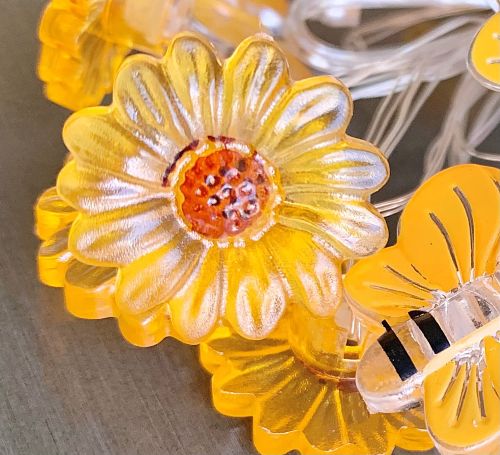 Daisies n' Bees LED Fairy Lights