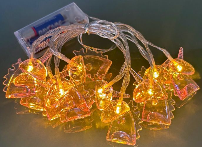 5' Magical Pink Unicorn String Lights