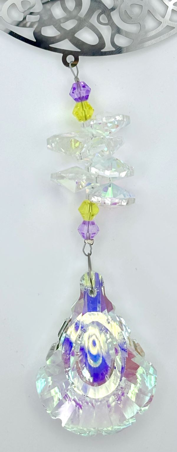 SIlver Tree of Life Sun Catcher