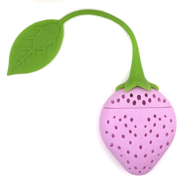 Set/2 Silicone Strawberry Mug Tea Infuser