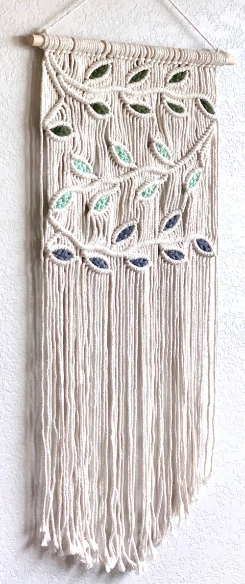 Botanical Macrame Wall Hanging (2 styles)