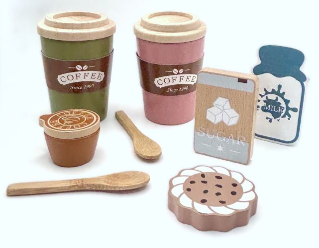 'Coffee Time' Wooden Playset