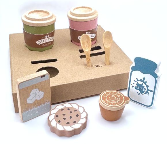 'Coffee Time' Wooden Playset