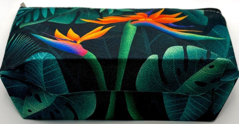 Bird of Paradise Zippered Pouch
