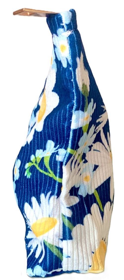 Daisy Floral Zippered Pouch