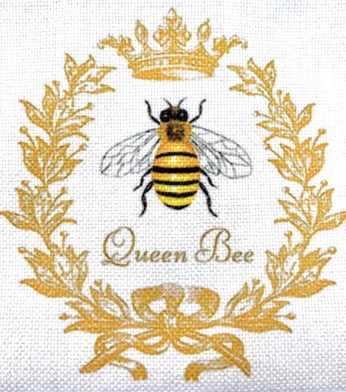 Queen Bee Zippered Pouch