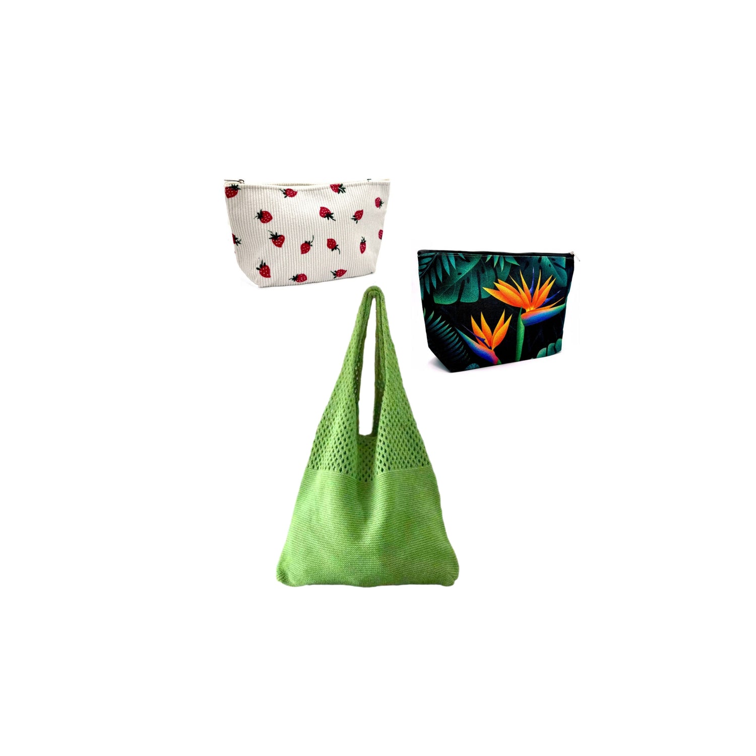 Handbags and Zippered Pouches