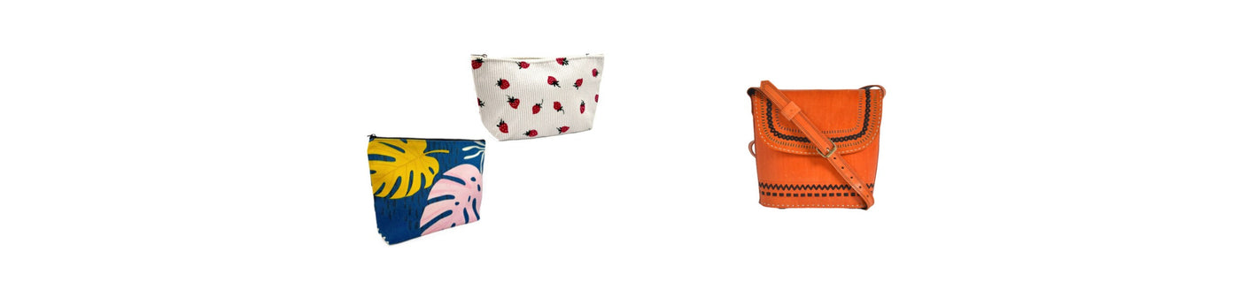 Handbags and Zippered Pouches