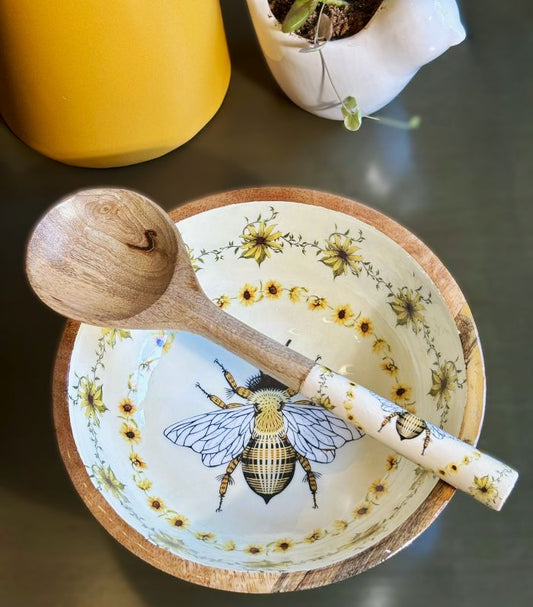Artisanal Serving Bowl Set - French Country Bee