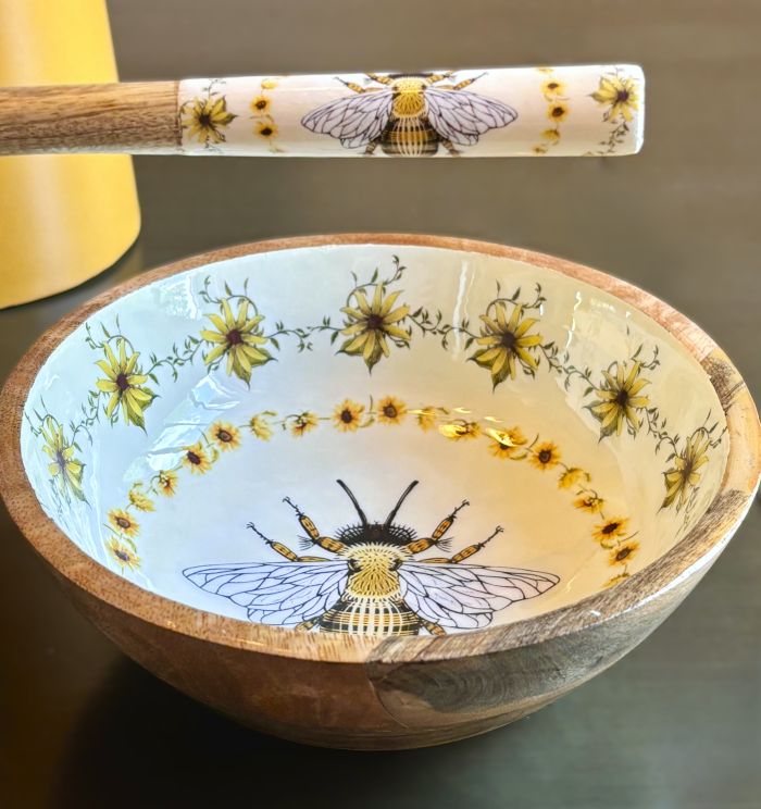 Artisanal Serving Bowl Set - French Country Bee