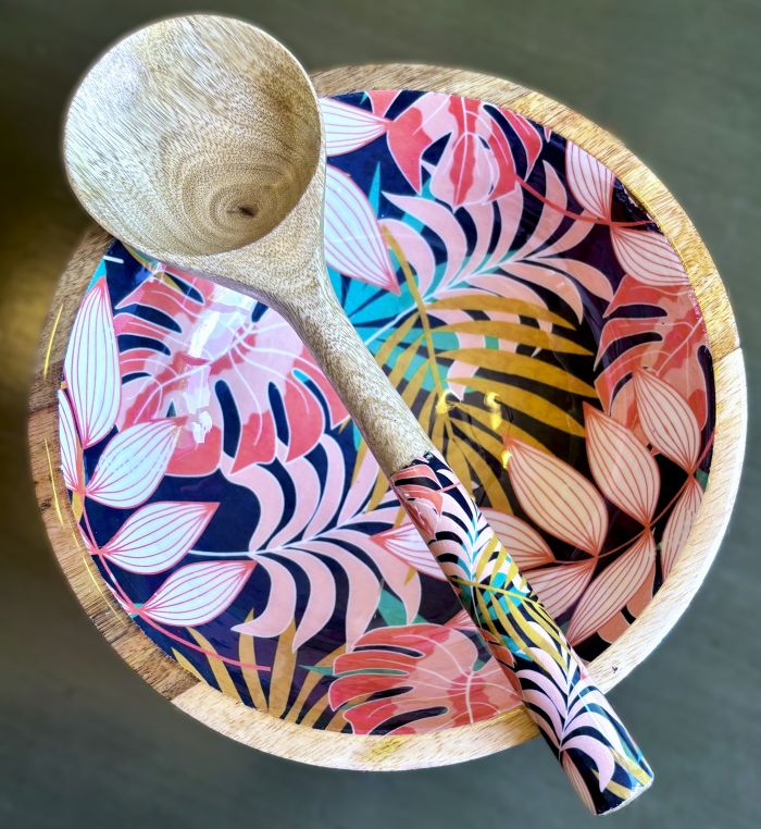 Artisanal Serving Bowl Set - Tropical Exotica