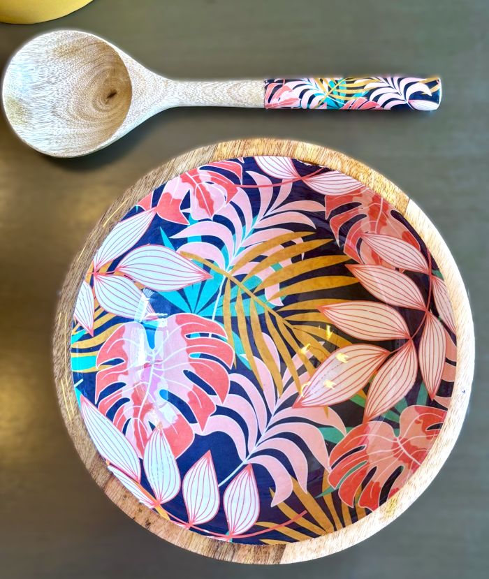 Artisanal Serving Bowl Set - Tropical Exotica