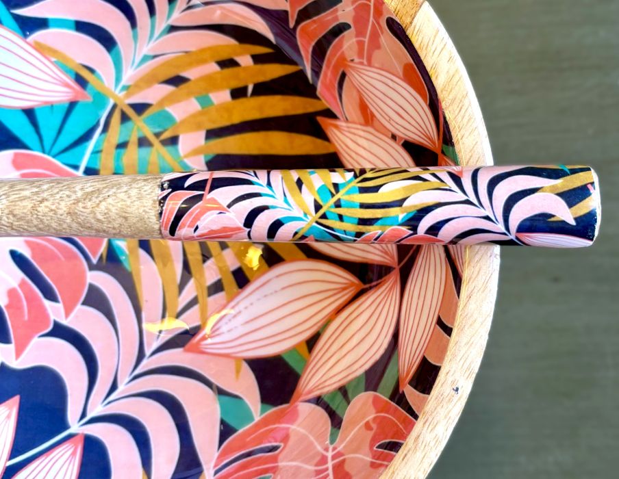 Artisanal Serving Bowl Set - Tropical Exotica