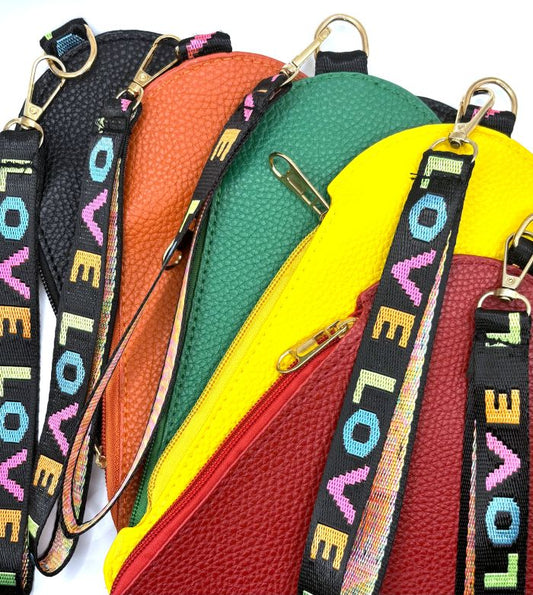 Pop Heart Clutch/Wristlet Bag