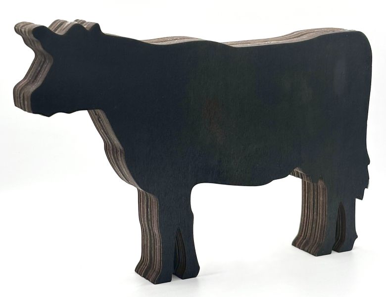 Farmhouse Cow Wood Diorama