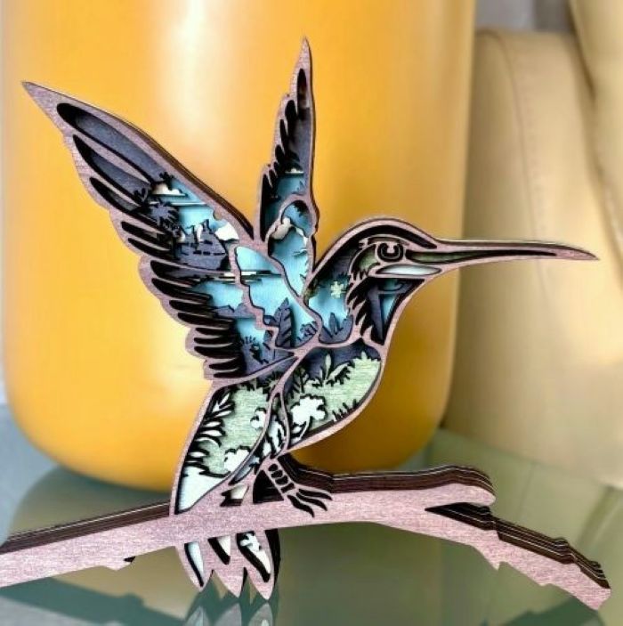 Hummingbird Wood Diorama