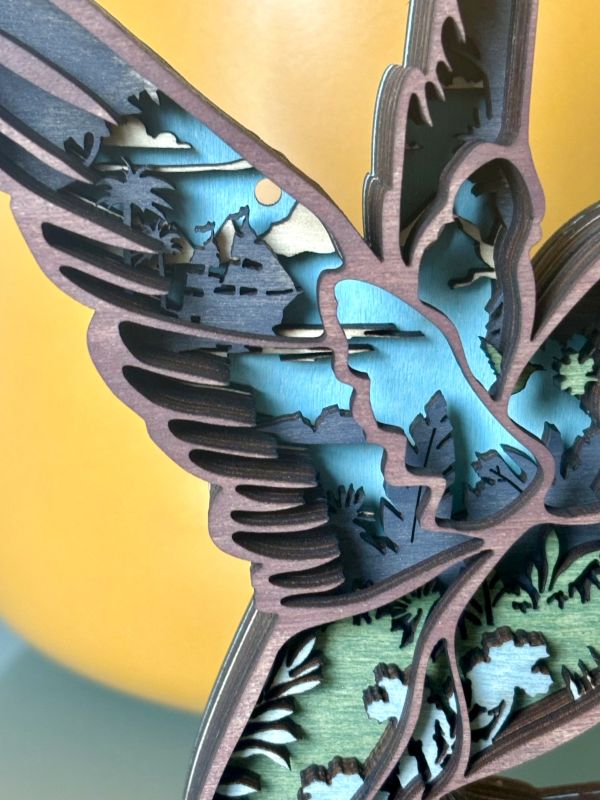 Hummingbird Wood Diorama
